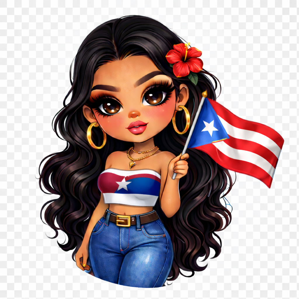 Latina Pride Doll Tshirts